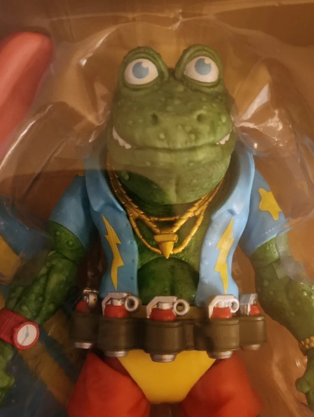 Teenage Mutant Ninja Turtles Genghis Frog Action Figure - Green